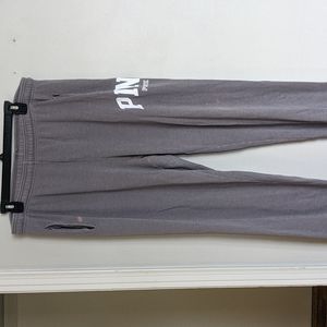 Victoria's secret pink grey joggers size M
